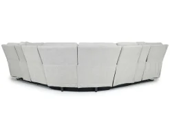 Mor Furniture Sectionals|Palencia 7 Piece 3 Power Sectional In Trento Charcoal
