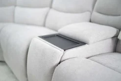 Mor Furniture Reclining Loveseats|Loveseats|Palencia 3 Power Console Loveseat In Trento Charcoal