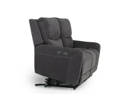 Mor Furniture Reclining Loveseats|Reclining Sofas|Palencia 3 Power Loveseat In Trento Charcoal