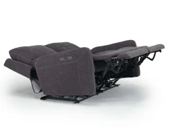 Mor Furniture Reclining Loveseats|Reclining Sofas|Palencia 3 Power Loveseat In Trento Charcoal