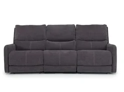 Mor Furniture Living Room Sets|Palencia 3 Power Sofa & Loveseat In Trento Charcoal