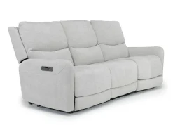 Mor Furniture Living Room Sets|Palencia 3 Power Sofa & Loveseat In Trento Charcoal