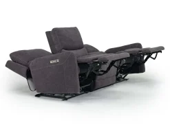 Mor Furniture Reclining Sofas|Sofas|Palencia 3 Power Sofa In Trento Charcoal