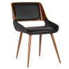 Mor Furniture Dining Chairs|Panda Side Chair In Black