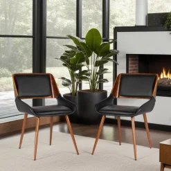 Mor Furniture Dining Chairs|Panda Side Chair In Black