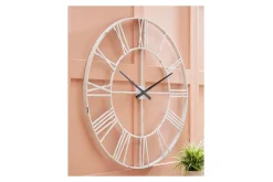 Mor Furniture Wall Clocks|Paquita Wall Clock In Antique White