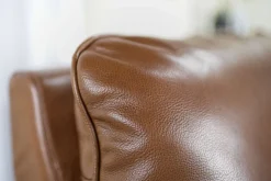 Mor Furniture Reclining Sectionals|Reclining Sofas|Paradise 5 Piece 2 Power Sectional In Chestnut Leather