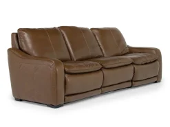 Mor Furniture Reclining Sofas|Sofas|Paradise 2 Power Sofa In Chestnut Leather
