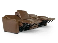Mor Furniture Reclining Sofas|Sofas|Paradise 2 Power Sofa In Chestnut Leather