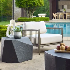 Mor Furniture Outdoor Accent Tables|Parra Outdoor End Table In Gray