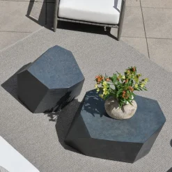 Mor Furniture Outdoor Accent Tables|Parra Outdoor End Table In Gray
