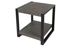 Mor Furniture Sofa & End Tables|Pinnacle End Table In Gray