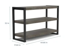 Mor Furniture Sofa & End Tables|Pinnacle Sofa Table In Gray
