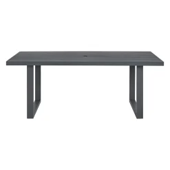 Mor Furniture Outdoor Dining Sets|Playa Outdoor Dining Table & 4 Chairs In Dark Gray