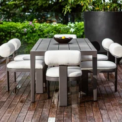 Mor Furniture Outdoor Dining Tables|Polanco Outdoor Dining Table In Black