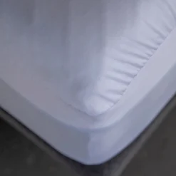 Mor Furniture Mattress Protectors|Poly Knit Mattress Pad Protector In White, Twin