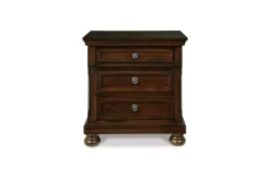 Mor Furniture Bedroom Sets|Porter Storage Bed, Dresser, Mirror, Nightstand In Rustic Brown, Queen