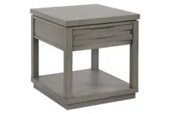 Mor Furniture Sofa & End Tables|Pure Modern End Table W/ Storage In Moonstone