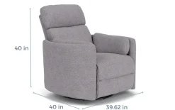 Mor Furniture Recliners|Radius Power Recliner In Dark Brown