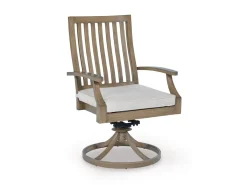 Mor Furniture Outdoor Dining Sets|Rainier Outdoor Dining Table & 6 Chairs In Brown/Beige