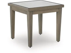 Mor Furniture Outdoor Accent Tables|Rainier Outdoor End Table In Brown/Beige