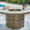 Mor Furniture Outdoor Firepits|Rainier Outdoor Firepit In Brown/Beige