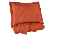 Mor Furniture Duvets & Coverlets|Duvets & Coverlets|Raleda 3 Piece Coverlet In , Eastern King Navy
