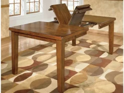 Mor Furniture Seating For 6|Dining Room Sets|Ralene Extendable Dining Table & 6 Chairs In Brown