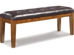 Mor Furniture Seating For 6|Dining Room Sets|Ralene Extendable Dining Table, 4 Chairs & Bench In Brown