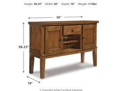 Mor Furniture Sideboards, Buffets & Hutches|Ralene Server In Medium Brown