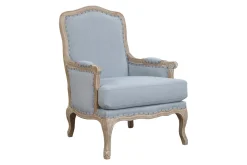 Mor Furniture Chairs|Regal Accent Chair In Light Blue