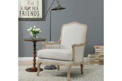 Mor Furniture Chairs|Regal Accent Chair In Light Blue