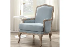 Mor Furniture Chairs|Regal Accent Chair In Light Blue
