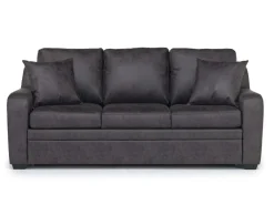 Mor Furniture Sleeper Sofas|Sofas|Regalla Queen Sleeper Sofa W/ Mattress In Meluco