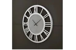 Mor Furniture Wall Clocks|Reinport Clock In Clear Crystal