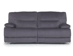 Mor Furniture Reclining Loveseats|Loveseats|Retreat Power Loveseat In Cognac Leather