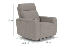 Mor Furniture Recliners|Rhys 2 Power Recliner In Gray