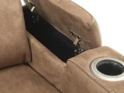 Mor Furniture Reclining Sofas|Sofas|Rhys 2 Power Sofa In Brown