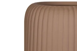 Mor Furniture Vases|Ridge Vase In Brown, Set Of 2