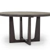 Mor Furniture Round Dining Tables|Dining Tables|Riley Round Dining Table In Carbonite