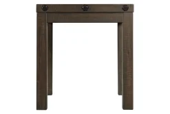 Mor Furniture Sofa & End Tables|Rio End Table In Charcoal