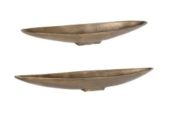 Mor Furniture Trays & Boxes|Riverrun Tray In Gold, Set Of 2