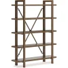 Mor Furniture Bookcases & Library Walls|Roanhowe Bookcase In Brown