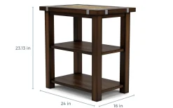 Mor Furniture Sofa & End Tables|Roanoke Chairside Table In Brown