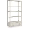 Mor Furniture Bookcases & Library Walls|Robbinsdale Bookcase In Antique White