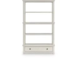 Mor Furniture Bookcases & Library Walls|Robbinsdale Bookcase In Antique White