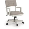Mor Furniture Desk Chairs|Robbinsdale Desk Chair In Antique White