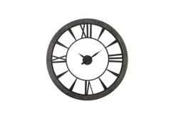 Mor Furniture Wall Clocks|Ronan Medium Clock In Brown/Gray
