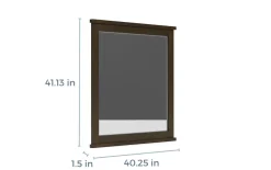 Mor Furniture Bedroom Mirrors|Ruff Hewn Mirror In Brown
