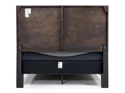 Mor Furniture Beds|Ruff Hewn Panel Bed In , Queen Brown